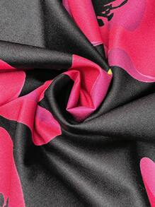 EMERY ROSE Women's Printed Casual Dress, Simple And Fashionable For Everyday Wear - Multicolor - View 8