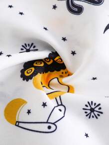 2pcs Baby Boys Simple Fashion Cartoon Car All-Over Print Short Sleeve T-Shirt And Pants Set 2pcs Baby Boy Summer Fashionable Crown Print Short Sleeve Shirt And Short Set Baby Boy Clothes Summer 2 Pieces Set Baby Boy Letter All Over Print Short Sleeve T Shirt And Short Set Baby Boy Summer Clothes Short Sleeve Short Sleeve Baby Unisex 2 Pieces Short Sets Holiday Travel Releax Summer Clothes - Yellow - View 4