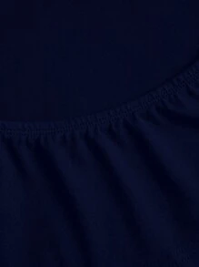 SHEIN EZwear Bộ 3 Áo Thun Hở Lưng Tối Giản Thường Ngày, Thích Hợp Cho Mùa Hè - Nhiều màu - Xem 9