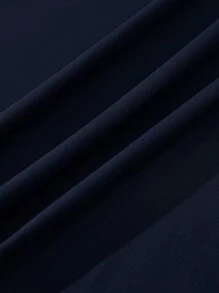 INAWLY 女式短袖 T 恤，带口号印花，善待每个人，每个人都在进行一场你一无所知的战斗，图案 T 恤女式上衣 - 藏蓝色 - 查看 3