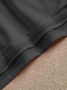 SHEIN EZwear 3 件套女士黑色、白色、灰色休闲吊带背心，适合夏季 - 彩色 - 查看 4