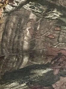 SHEIN Women's Fashionable Camouflage Print Slim Fit Cropped T-Shirt - Army Green - View 3