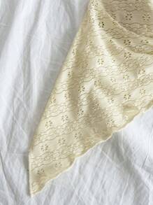 Soleia Top tube en tricot jacquard pour femmes, couleur jaune clair, idéal pour les vacances