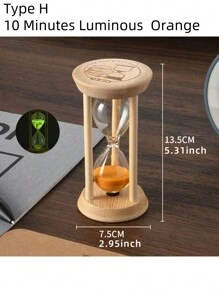 1 个木制倒计时器，用于玩耍、做家庭作业、时间管理 - 彩色 - 查看 11