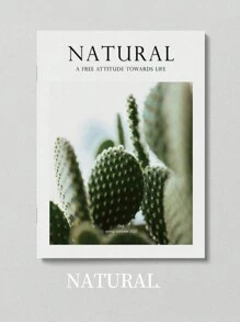 1 pieza/3 piezas Revista de estilo lujoso INS Accesorios de fotografía Revista decorativa - Blanco - Ver 5