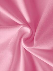 INAWLY Áo thun tay ngắn họa tiết hoạt hình thường ngày Giáng sinh dành cho nữ - Hồng - Xem 4