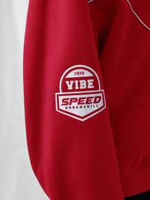 Manfinity VCAY 男士针织休闲前开宽松夹克，适合年轻人日常穿着