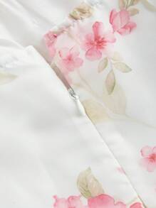 SHEIN MOD 女式花卉欧根纱连衣裙、女士生日连衣裙、春装、夏季连衣裙、女士复古服装、女士晚礼服、女士波西米亚风连衣裙、俱乐部连衣裙、度假、情人节晚礼服、女士新年连衣裙、新年派对连衣裙、女士早午餐服装、女士约会晚礼服、女士音乐会服装、中国新年服装、蝴蝶结、茶会服装、女士早午餐服装 - 彩色 - 查看 4