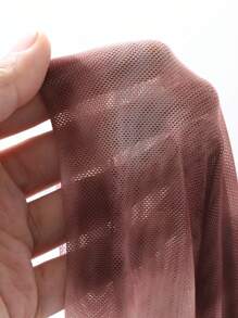 DAZY Tie-Dye All Over Print Halter Neck Self-Tie Cuff Long Sleeve Women Top,Fall Women Clothes - Red Violet - View 11