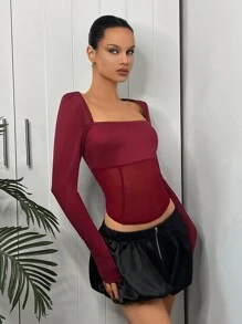 EgrlEra Shorts mini de satén con cremallera delantera y farol para mujer, para verano, playa y crucero - Negro - Ver 3