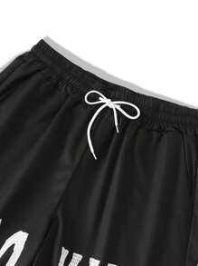 Manfinity EMRG Bộ 2 món/Bộ đồ sơ mi nam, áo tay ngắn và quần short nam Bộ đồ hai mảnh - Nhiều màu - Xem 5