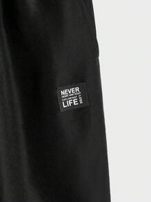 Manfinity VCAY 两件套男士休闲连帽长袖修身运动服套装 - 灰色 - 查看 6