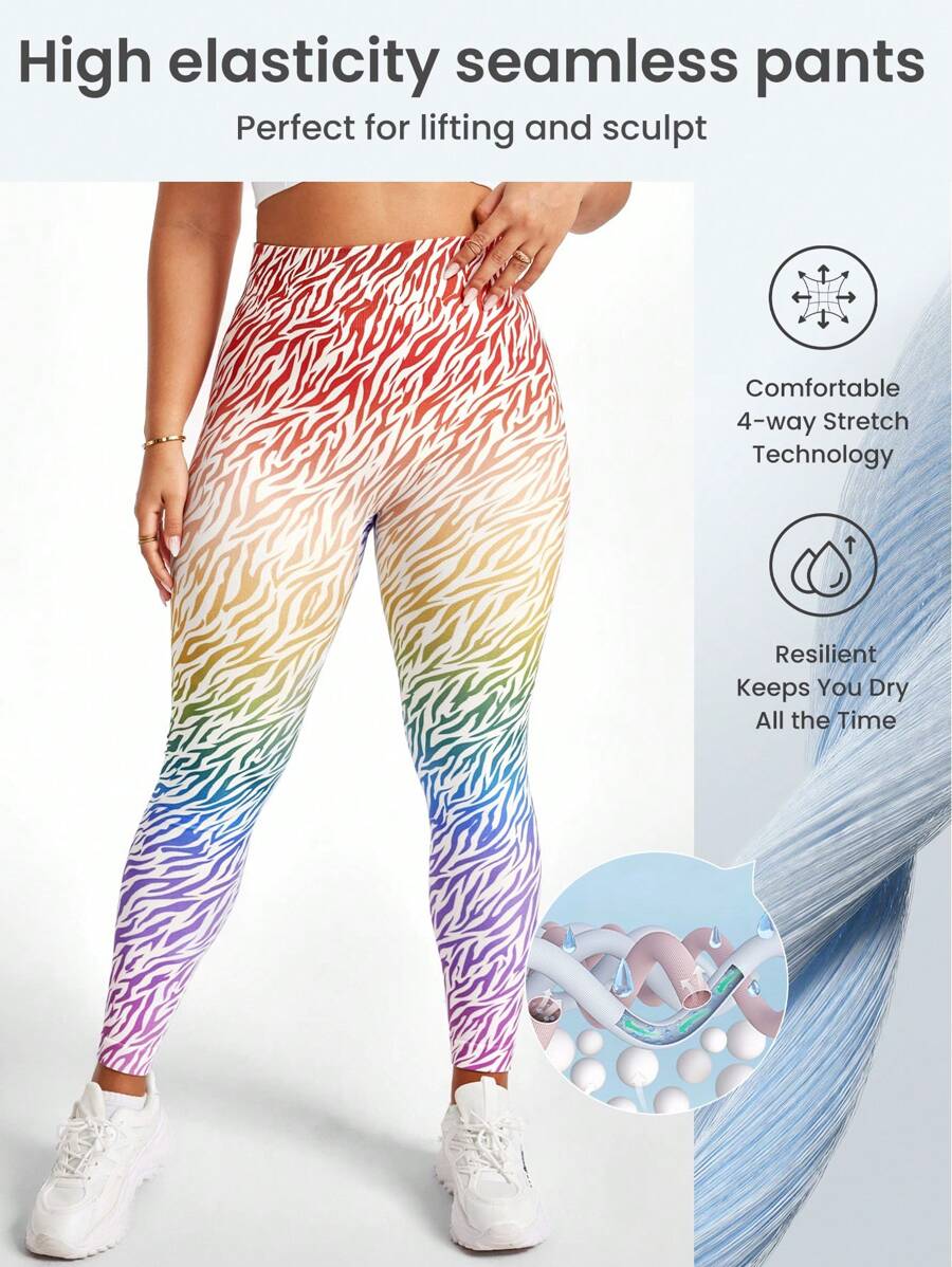 Pamqsen Anti-Cellulite Leggings Damen - Cellumove 3D Kompressionsleggings