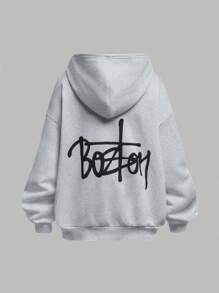 Girlism Teen Girls 3 Pieces Set: Solid Color Knit Letter Hoodie Sweatshirt, Tight Fit Camisole Top, Camouflage Cargo Pants, Casual Sports Outfit