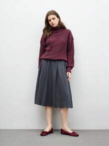 CUCCOO BIZCHIC Damskie płaskie, wsuwane, codzienne buty, proste i modne