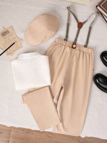 SHEIN Tween Boy Formal Suit, For Wedding, Wedding Guest, Pageboy, Ring Bearer