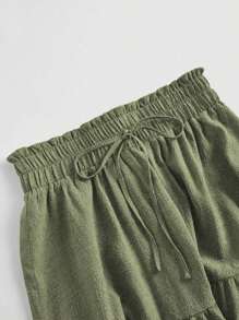 Lacomfia Jupe casual de tous les jours en grande taille, minimaliste et