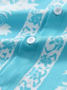 Manfinity RSRT قميص رجالي بسيط عادي للارتداء اليومي