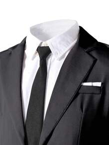 Set de 2 piezas Traje de caballero para adolescente, Chaqueta de traje color albaricoque + Pantalón de vestir, Vestimenta elegante y formal adecuada para fiesta de cumpleaños, gala, actuación, hosting, temporada de bodas