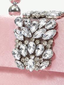 SHEIN Belle Vrouwen Crystal Decor Fashion Party/Banket Handtas