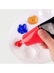 Acrylic Paint, Rich Pigments Colors (75ml/2.54oz) Acrylic Paint Set, Heavy Body Acrylic Paints, Rich Pigment, Waterproof, Acrylic Paint Sets For Adults, Artists Beginners On Canvas Rocks Wood Fabric,Back To School,School Supplies