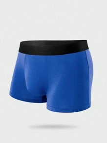 5pcs/Set Men's Lightweight Breathable Boxer Briefs, Sexy & Stretchy - Multicolor - View 4