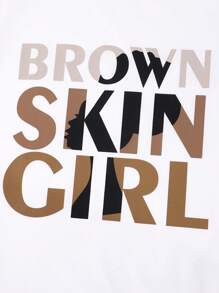 SHEIN 2pcs/Set Tween Girls Letter Print Short Sleeve T-Shirt And Cargo Pants, Casual Street Style, Spring/Summer,Holiday,Summer,Travel