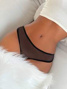 Classic Sexy Women's Romantic Embroidery Sexy Hollow-Out Panties