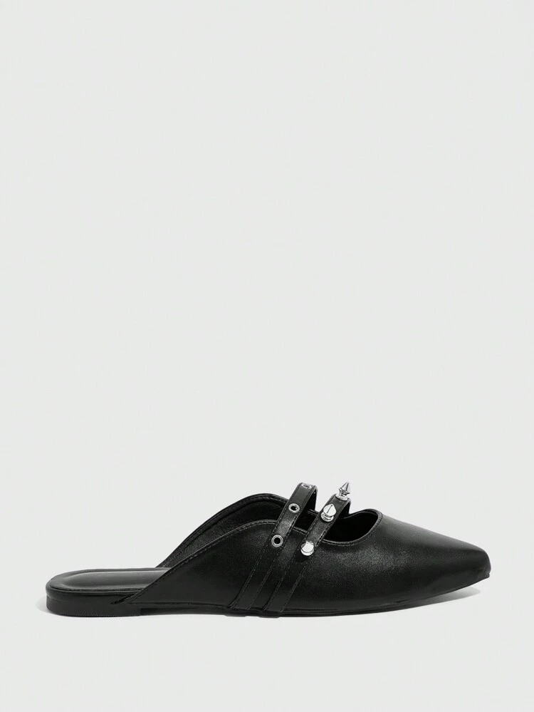 CUCCOO GRLICON Women's Y2K Style Flat Shoes, Suitable For Punk, Biker, Cool Girl, Halloween, Christmas, Party Outfits