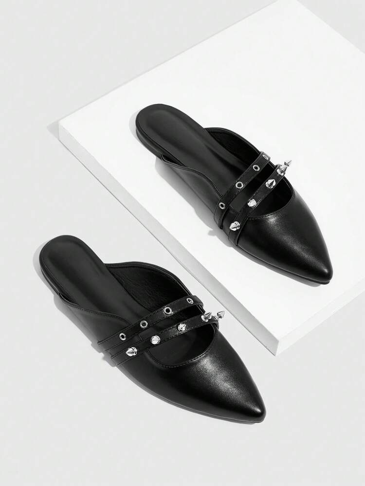 CUCCOO GRLICON Women's Y2K Style Flat Shoes, Suitable For Punk, Biker, Cool Girl, Halloween, Christmas, Party Outfits
