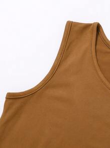 Tween Girl Casual Versatile School Tight Fitted Mini Dress 3-Piece Set - Multicolor - View 7