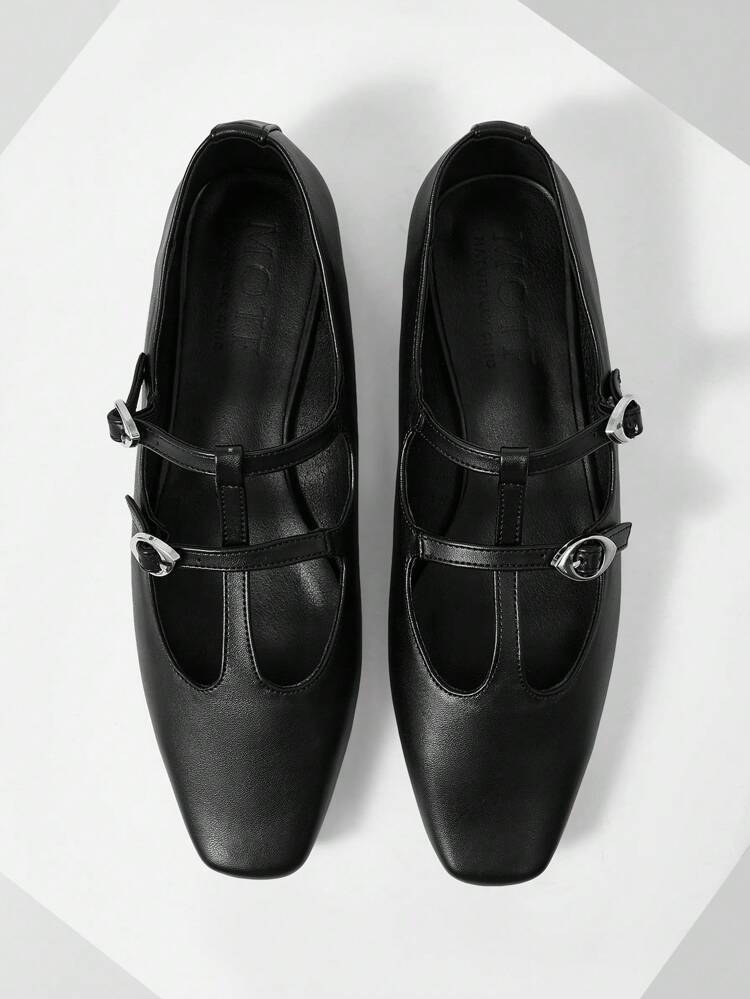 WOMEN'S CLASSIC ANKLE STRAP MARY JANE FLAT SHOES, COMFORTABLE AND VERSATILE FOR WORK/COMMUTING, SPRING SHOES SPRING BREAK EASTER