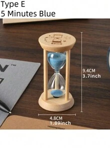 1 个木制倒计时器，用于玩耍、做家庭作业、时间管理 - 彩色 - 查看 8