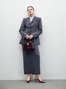 CUCCOO CHICEST Giày cao gót đế xuồng mũi nhọn hở mũi họa tiết bướm trơn màu cho nữ, đơn giản & thoải mái, gợi cảm cho tiệc tùng, giáng sinh, hẹn hò, dịp trang trọng, thích hợp cho mùa xuân, hè, thu, đông 2024, ngày lễ tình nhân màu đỏ tía - Màu Đỏ Sâu - Xem 10