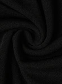 SHEIN Clasi 大码纯色简约时尚休闲连体裤