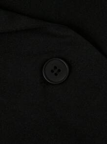 SHEIN Clasi 大码纯色简约时尚休闲连体裤