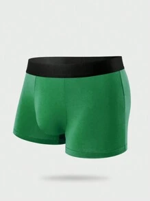 5pcs/Set Men's Lightweight Breathable Boxer Briefs, Sexy & Stretchy - Multicolor - View 6