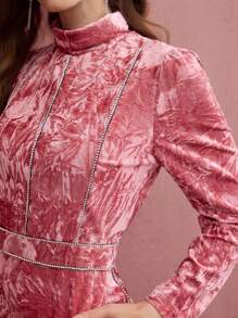 MOTF PREMIUM Mono con detalle de strass en el bolsillo - Rosa - Ver 2