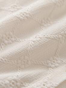 CosyJoli 大码女式无袖休闲上衣，简约时尚，适合日常穿着 - 杏色 - 查看 4