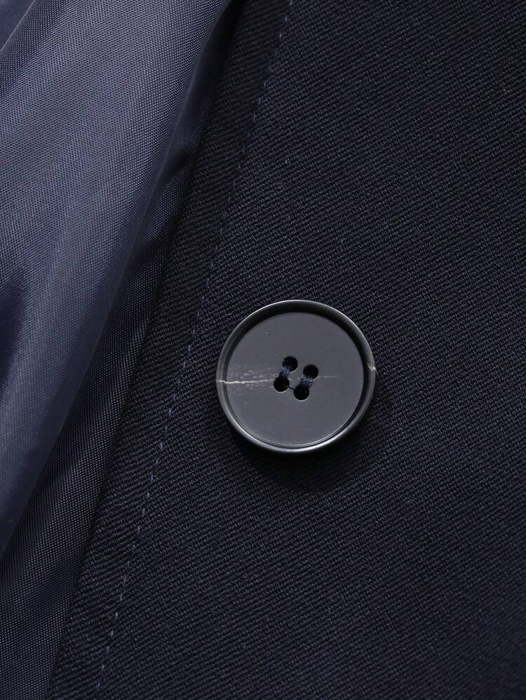 2pcs/Set Women's Business Casual Loose Solid Color Straight Leg Pants Suit With Vest,Fall Clothes