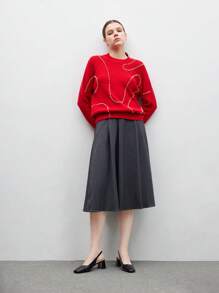 CUCCOO BIZCHIC Women's Fashion Party Elegant Solid Color High Heels Spring Break Easter - Black - View 10