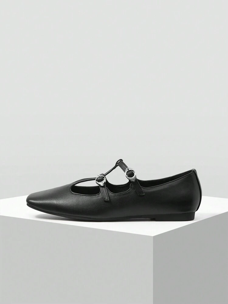 WOMEN'S CLASSIC ANKLE STRAP MARY JANE FLAT SHOES, COMFORTABLE AND VERSATILE FOR WORK/COMMUTING, SPRING SHOES SPRING BREAK EASTER