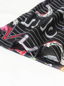 Quần lót Boxer in chữ 5 chiếc/gói cho nam - Nhiều màu - Xem 3