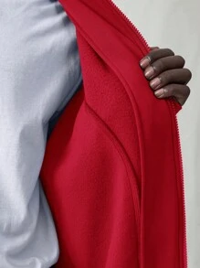 Manfinity VCAY 男士针织休闲前开宽松夹克，适合年轻人日常穿着