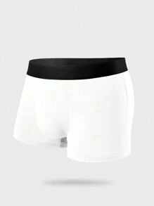 5pcs/Set Men's Lightweight Breathable Boxer Briefs, Sexy & Stretchy - Multicolor - View 3