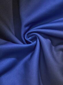 RueChic Men Ombre Printed Special Design Regular Sweatshirt - Black - View 5