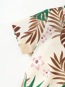 Baby Boys Printed Shirt And Shorts 2 Pieces Set, Spring And Summer - Multicolor - View 6