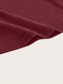 Attitoon Women Strapless Tight Star Print Casual Tank Top, Suitable For Summer Back To School - Burgundy - View 4