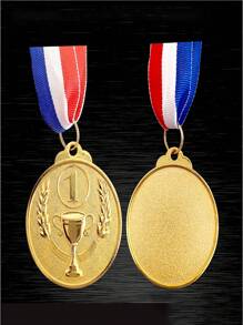 3/6 金、银、铜金属奖牌 2英寸奖牌 游戏体育比赛一等奖、二等奖、三等奖、颈带奖、比赛奖牌 - 彩色 - 查看 2