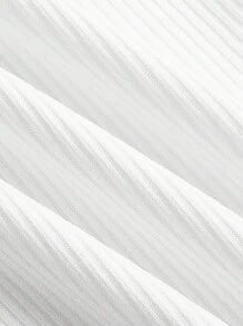 SHEIN EZwear 秋冬纯色立领修身夹克两件套 - 彩色 - 查看 9